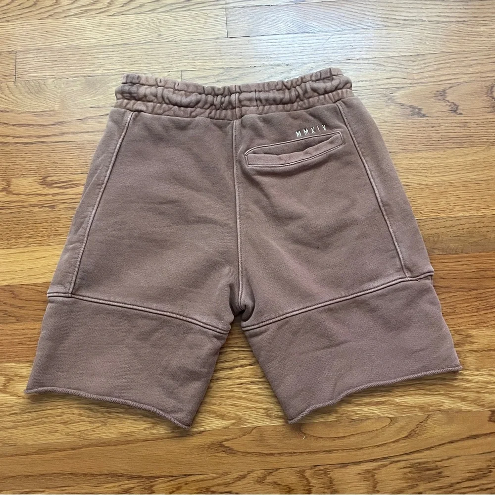 YoungLA light Brown Men's athletic sweat Shorts Small